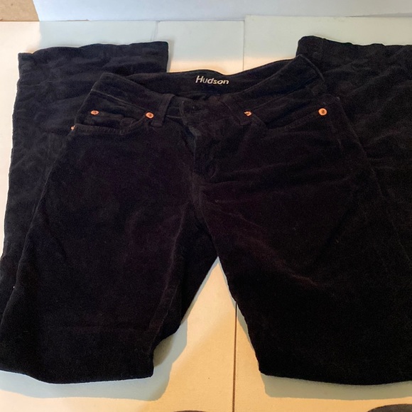Hudson Jeans Denim - Vintage Hudson Navy Corduroy Bootcut Jeans